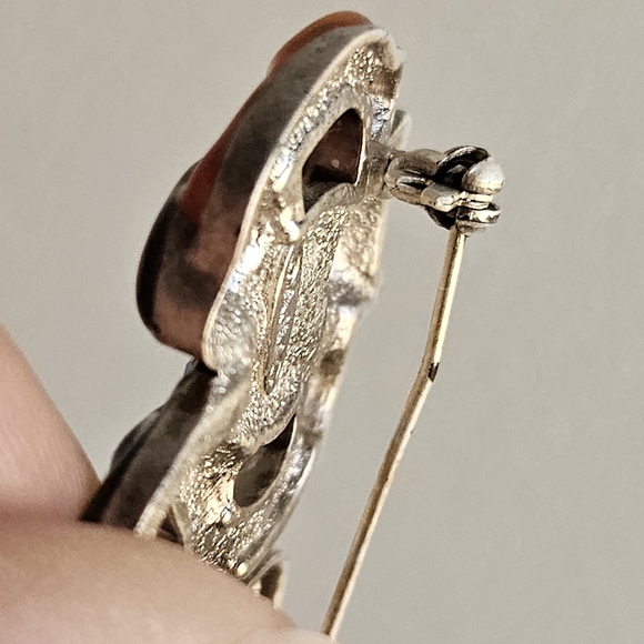 Vintage AJMC Halloween Cat Enamel Pin - Picture 9 of 9